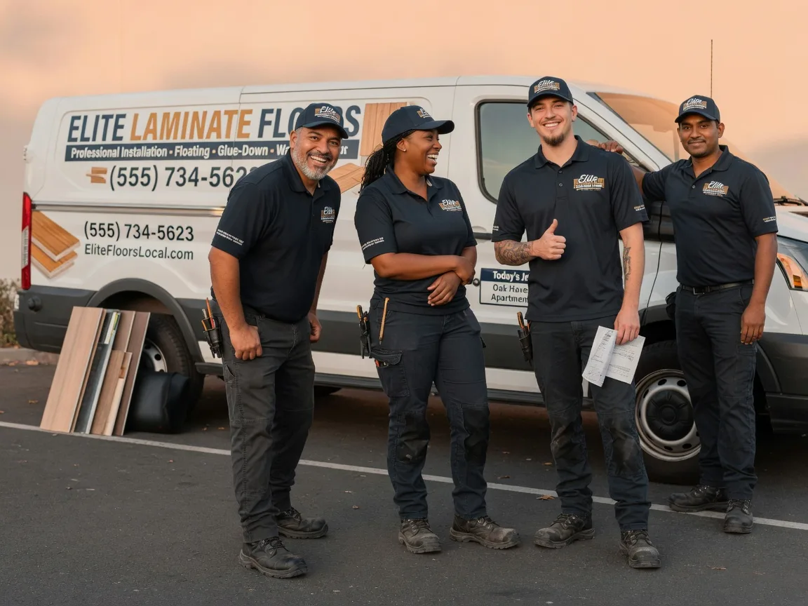 Laminate flooring installation company in Spurger, TX